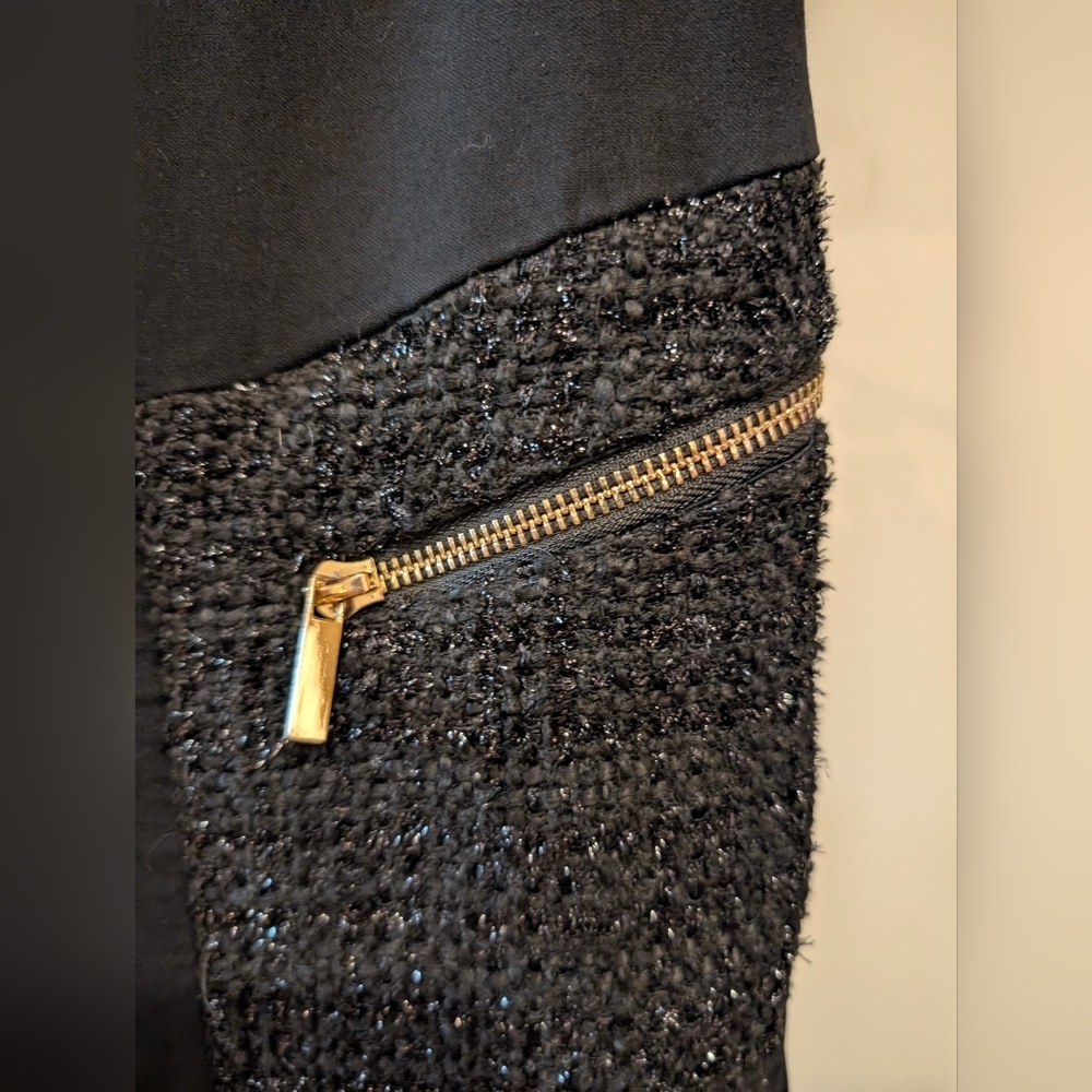 NU Denmark Black stretchy trousers with sparkly embellishments (XXL) - Picture 3 of 10